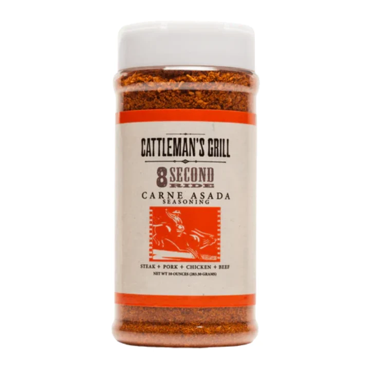Cattleman's Grill '8 second Ride' Carne Asada Seasoning 10 oz - 51Dnspod | Smaakvolle damp – Verzendkosten vrij vanaf 40€ Cattleman's Grill '8 second Ride' Carne Asada Seasoning 10 oz - 51Dnspod | Smaakvolle damp – Verzendkosten vrij vanaf 40€