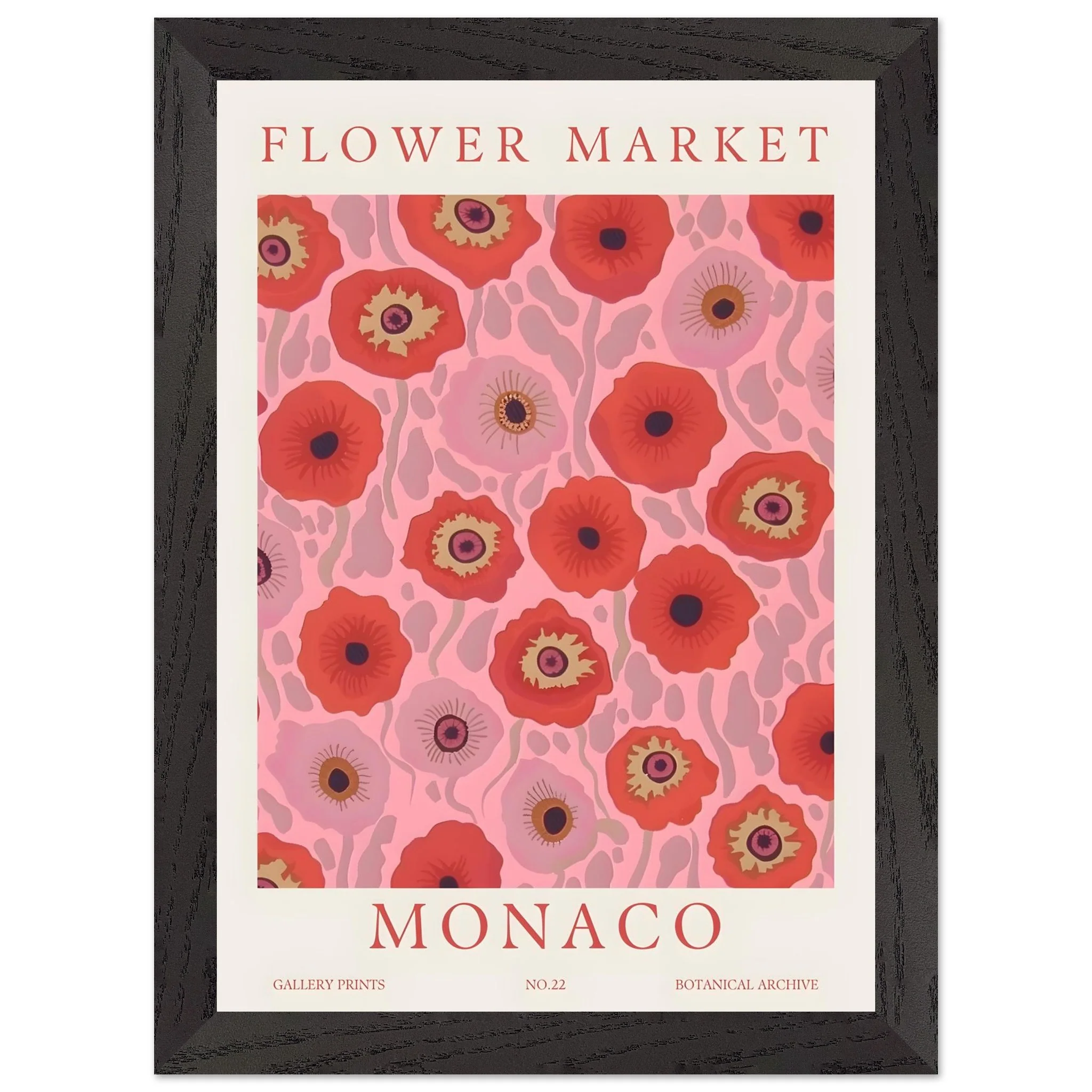 Artfulprints Poster met Lijst Flower market - Monaco - A4 21x29.7 cm - Roze - 51Dnspod | Smaakvolle damp – Verzendkosten vrij vanaf 40€ Artfulprints Poster met Lijst Flower market - Monaco - A4 21x29.7 cm - Roze - 51Dnspod | Smaakvolle damp – Verzendkosten vrij vanaf 40€