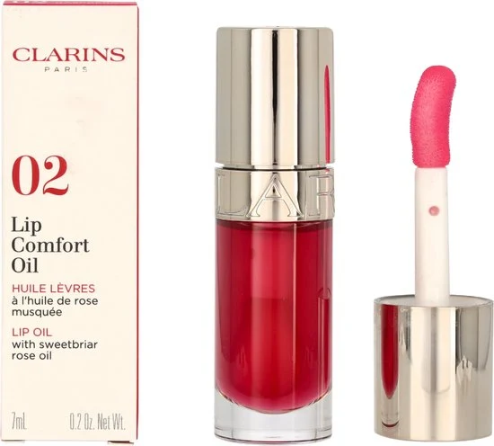 Clarins Lip Comfort Oil - 02- Lipgloss - 7 ml - 51Dnspod | Smaakvolle damp – Verzendkosten vrij vanaf 40€ Clarins Lip Comfort Oil - 02- Lipgloss - 7 ml - 51Dnspod | Smaakvolle damp – Verzendkosten vrij vanaf 40€