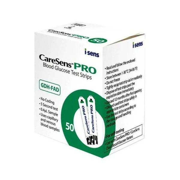 CareSens PRO glucose teststrips (50 stuks) - 51Dnspod | Smaakvolle damp – Verzendkosten vrij vanaf 40€