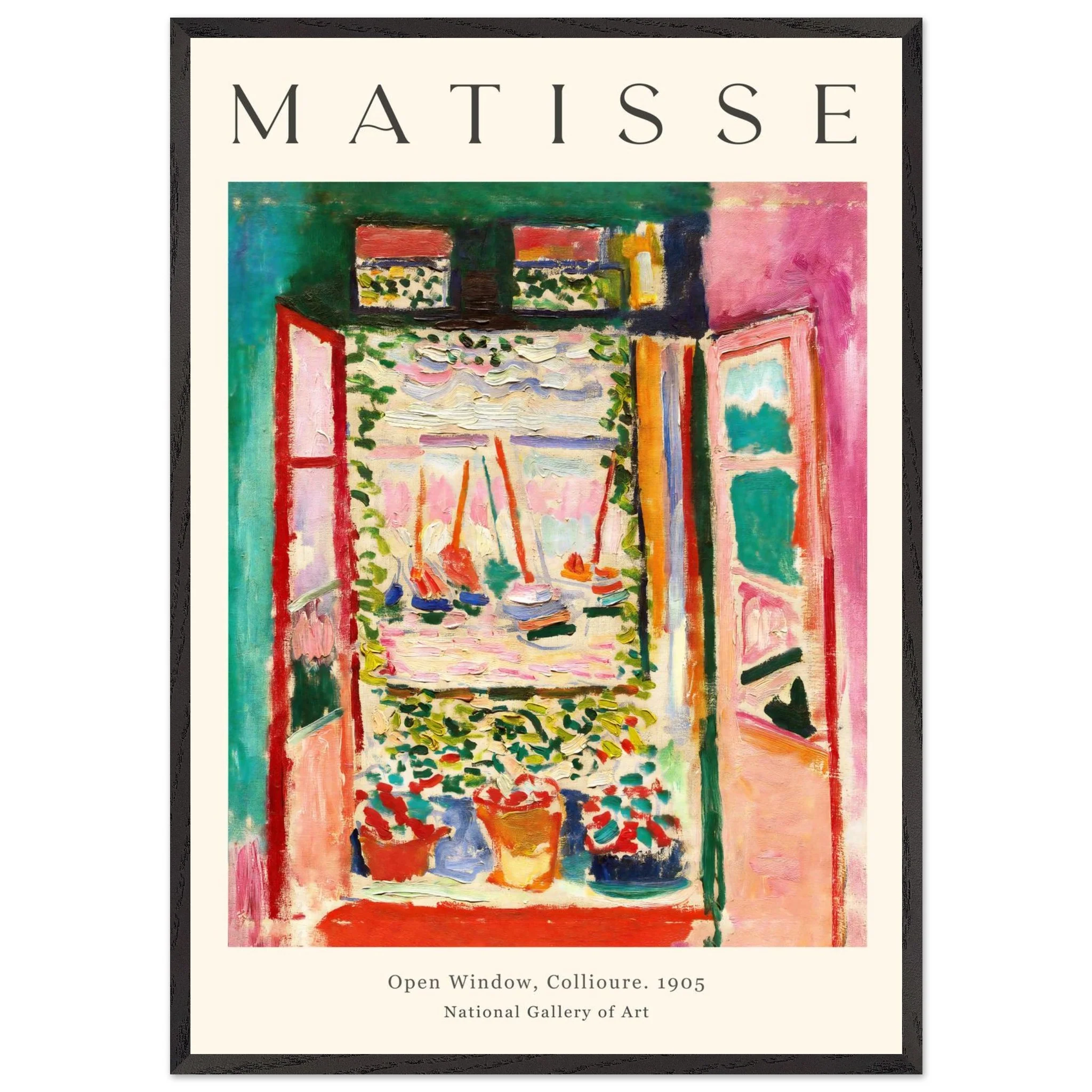 Artfulprints Poster met Lijst Matisse - Open window collioure 1905 - 70x100 cm - Meerkleurig - 51Dnspod | Smaakvolle damp – Verzendkosten vrij vanaf 40€ Artfulprints Poster met Lijst Matisse - Open window collioure 1905 - 70x100 cm - Meerkleurig - 51Dnspod | Smaakvolle damp – Verzendkosten vrij vanaf 40€