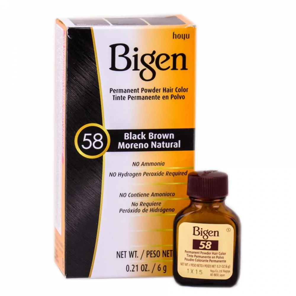 Bigen Permanent Powder Hair Color Black Brown - 58 - 51Dnspod | Smaakvolle damp – Verzendkosten vrij vanaf 40€ Bigen Permanent Powder Hair Color Black Brown - 58 - 51Dnspod | Smaakvolle damp – Verzendkosten vrij vanaf 40€