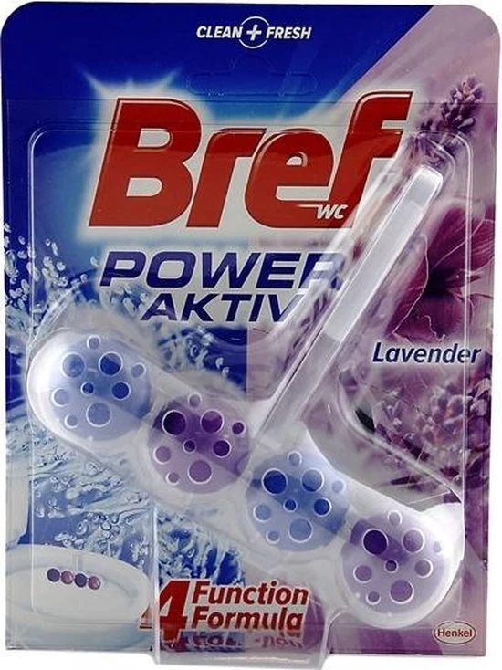 Bref Power Aktive Toiletblok Lavendel - 50 gr - 51Dnspod | Smaakvolle damp – Verzendkosten vrij vanaf 40€ Bref Power Aktive Toiletblok Lavendel - 50 gr - 51Dnspod | Smaakvolle damp – Verzendkosten vrij vanaf 40€