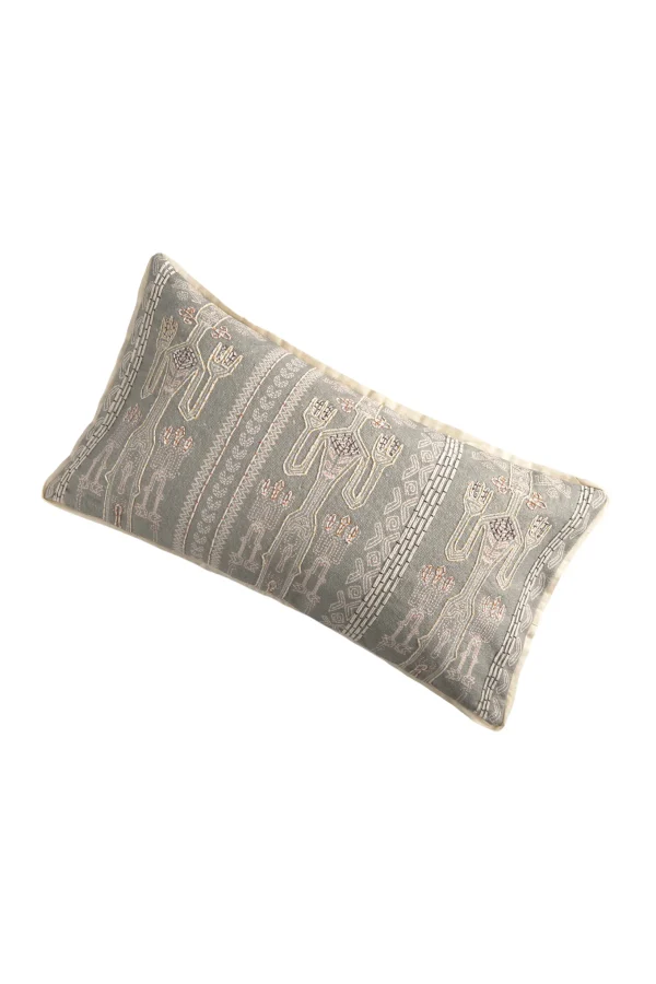 Calma House Kussenhoes Mursi - Grijs - 30x60 - 51Dnspod | Smaakvolle damp – Verzendkosten vrij vanaf 40€