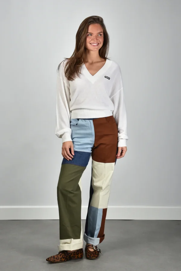 AVDW broek Dennis Patchwork W042 multi - 51Dnspod | Smaakvolle damp – Verzendkosten vrij vanaf 40€
