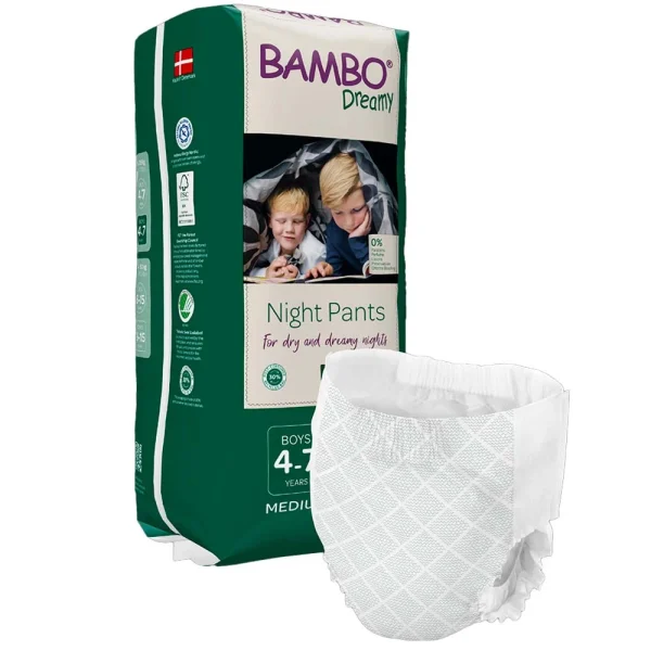 Bambo Nature Dreamy Nachtbroekjes 4-7 jr Jongens - 51Dnspod | Smaakvolle damp – Verzendkosten vrij vanaf 40€