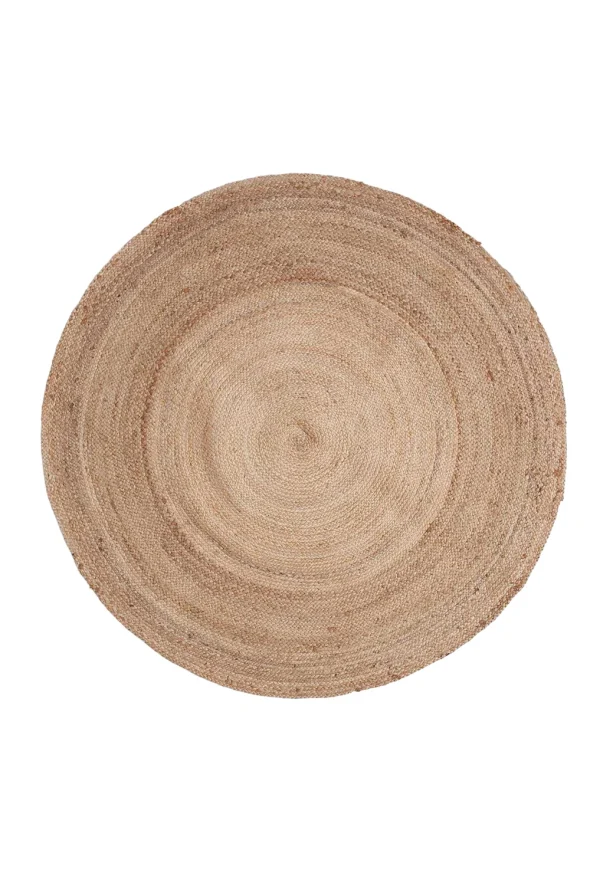 Calma House Rond vloerkleed Ural - Naturel - Diam. 100 - 51Dnspod | Smaakvolle damp – Verzendkosten vrij vanaf 40€
