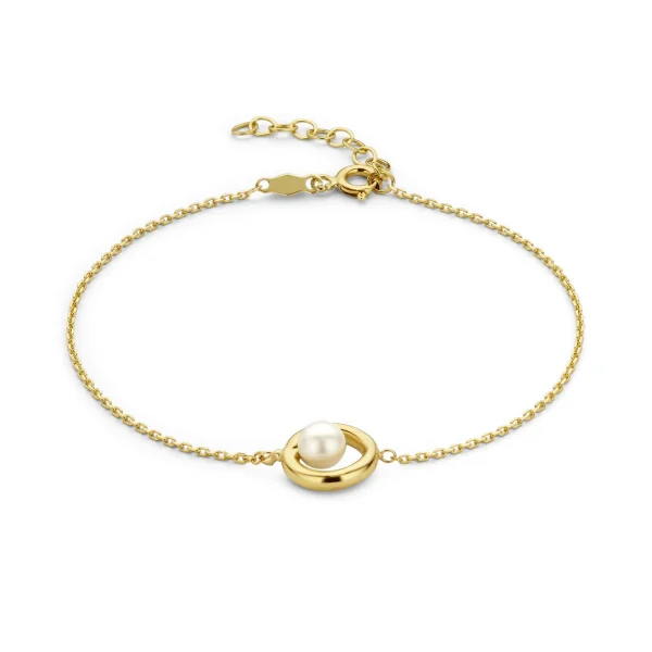 Beloro Jewels Monte Napoleone Perla 9 Karaat Armband BO320023 - 51Dnspod | Smaakvolle damp – Verzendkosten vrij vanaf 40€