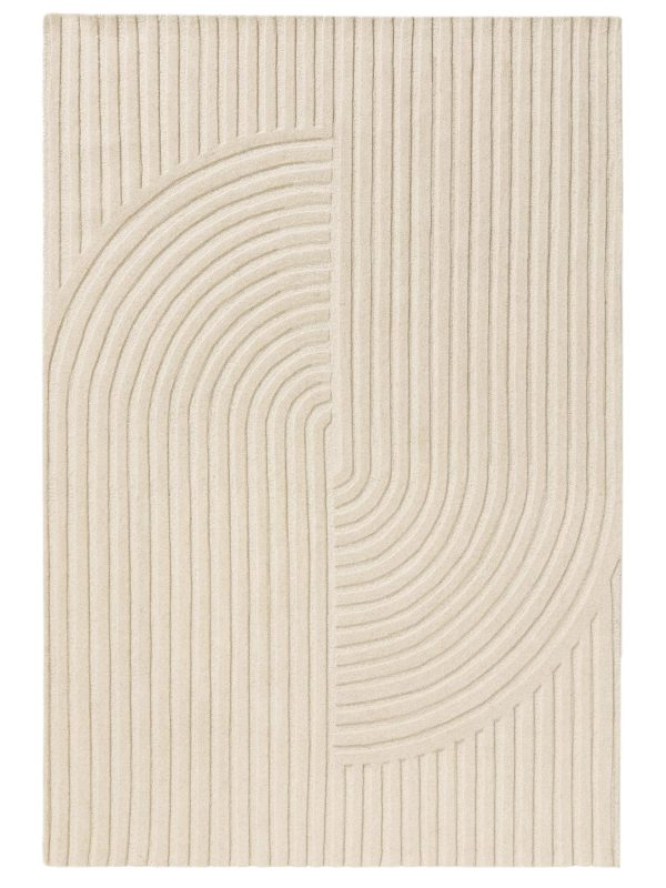 benuta wollen vloerkleed Yanis - créme - 200x300 cm - 51Dnspod | Smaakvolle damp – Verzendkosten vrij vanaf 40€