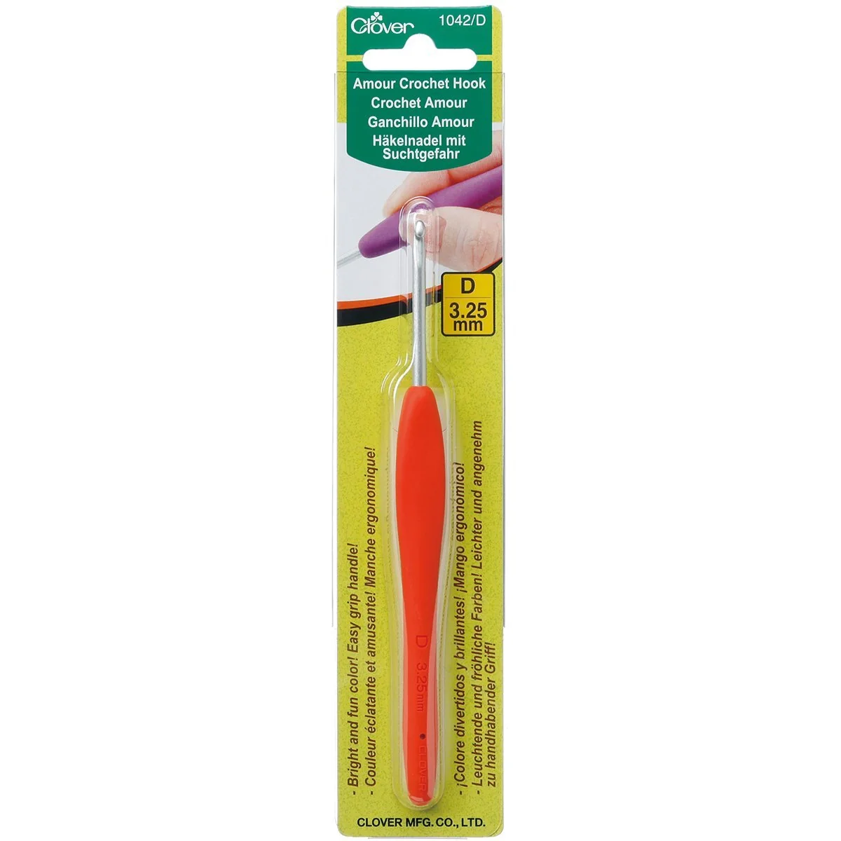Clover Amour haaknaald 3.25 mm (clover kwart) - 51Dnspod | Smaakvolle damp – Verzendkosten vrij vanaf 40€ Clover Amour haaknaald 3.25 mm (clover kwart) - 51Dnspod | Smaakvolle damp – Verzendkosten vrij vanaf 40€